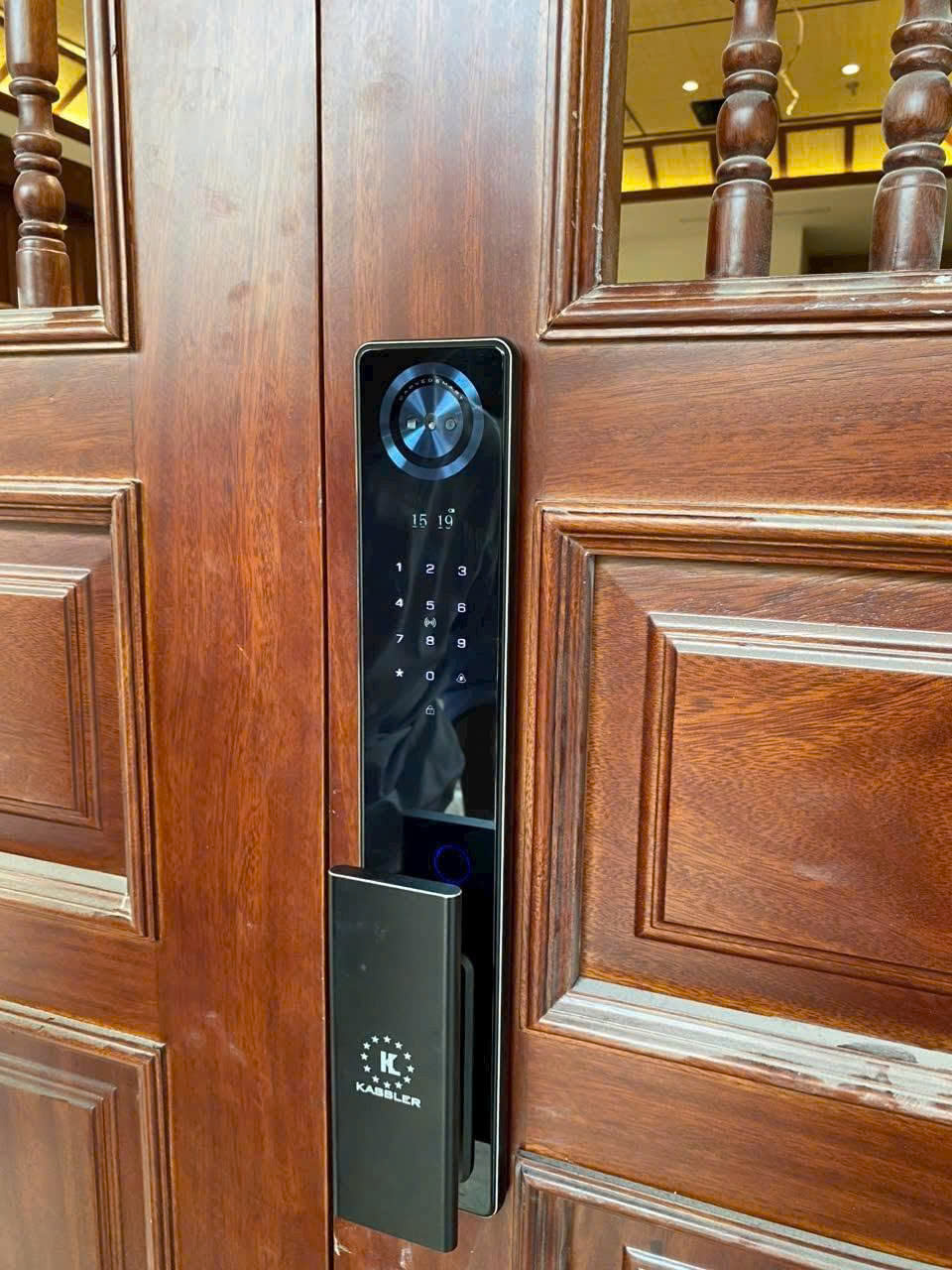 Khóa Điện Tử KASSLER KL-868 CNC BLACK APP Tuya