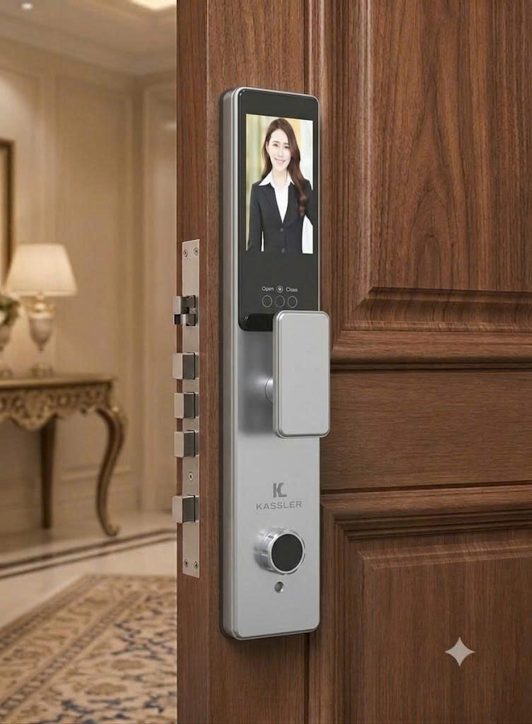 Khóa Điện Tử KASSLER KL-868 CNC BLUE GREY APP