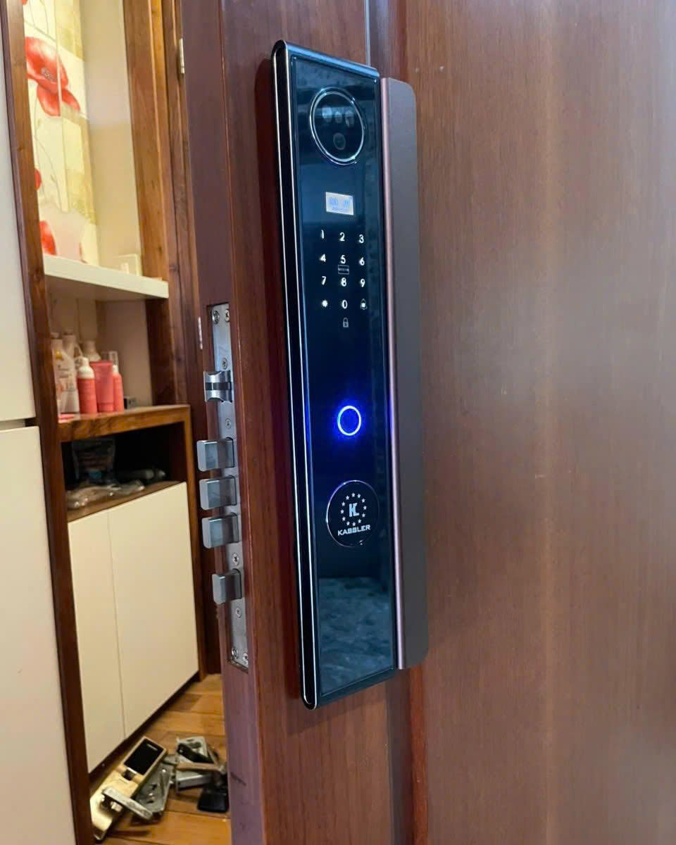 Khóa Điện Tử KASSLER KL-808 CNC BROWN APP Tuya