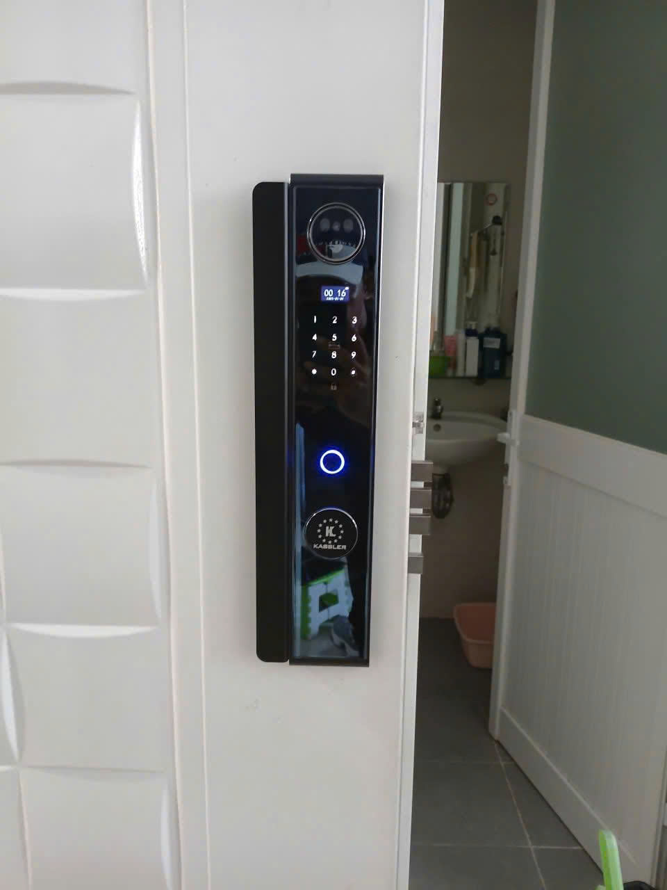 Khóa Điện Tử KASSLER KL-808 CNC BLACK APP Tuya