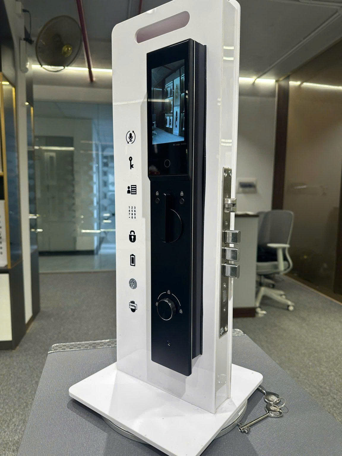 Khóa Điện Tử KASSLER KL-808 CNC BLACK APP Tuya