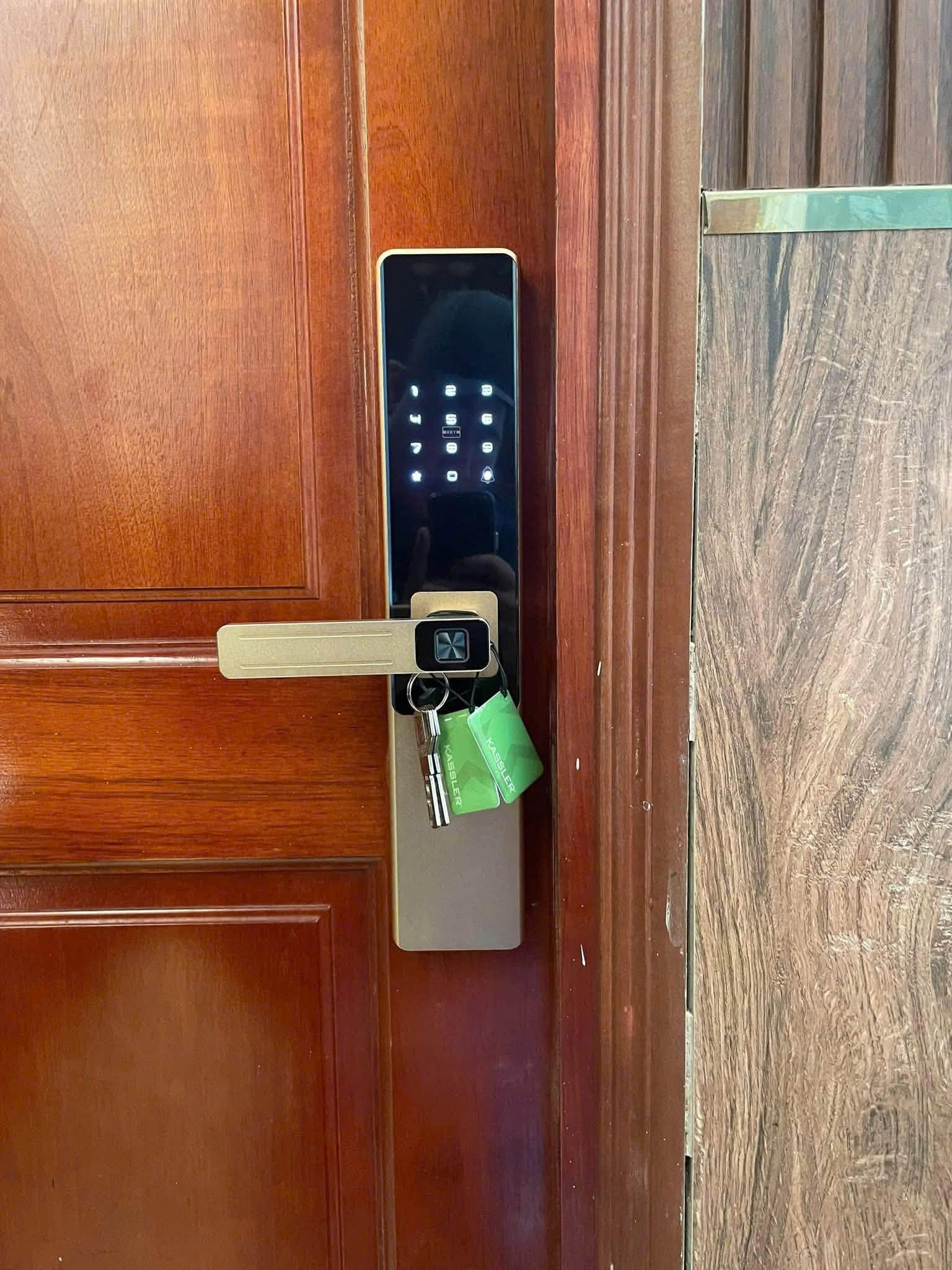 Khóa Điện Tử KASSLER KL-567 CNC GOLD APP TTlock