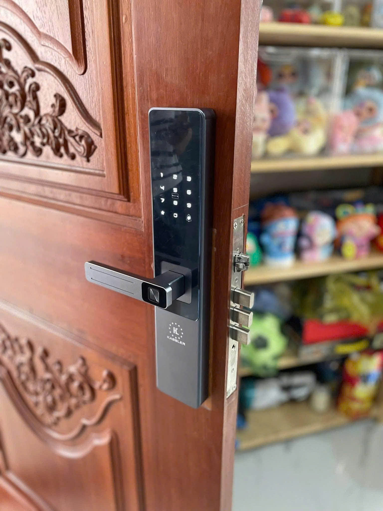 Khóa Điện Tử KASSLER KL-567 CNC GREY APP TTlock