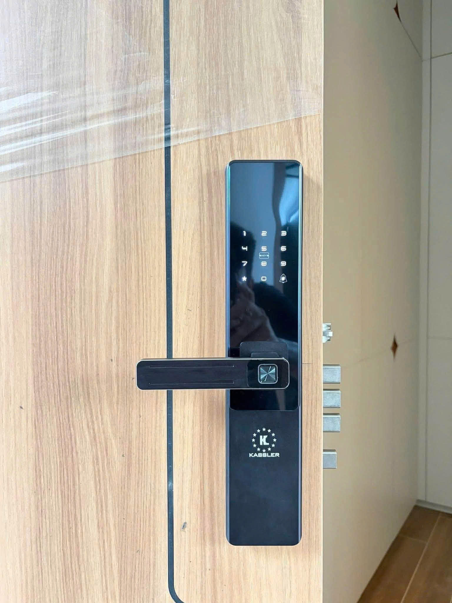 Khóa Điện Tử KASSLER KL-567 CNC BLACK APP TTlock