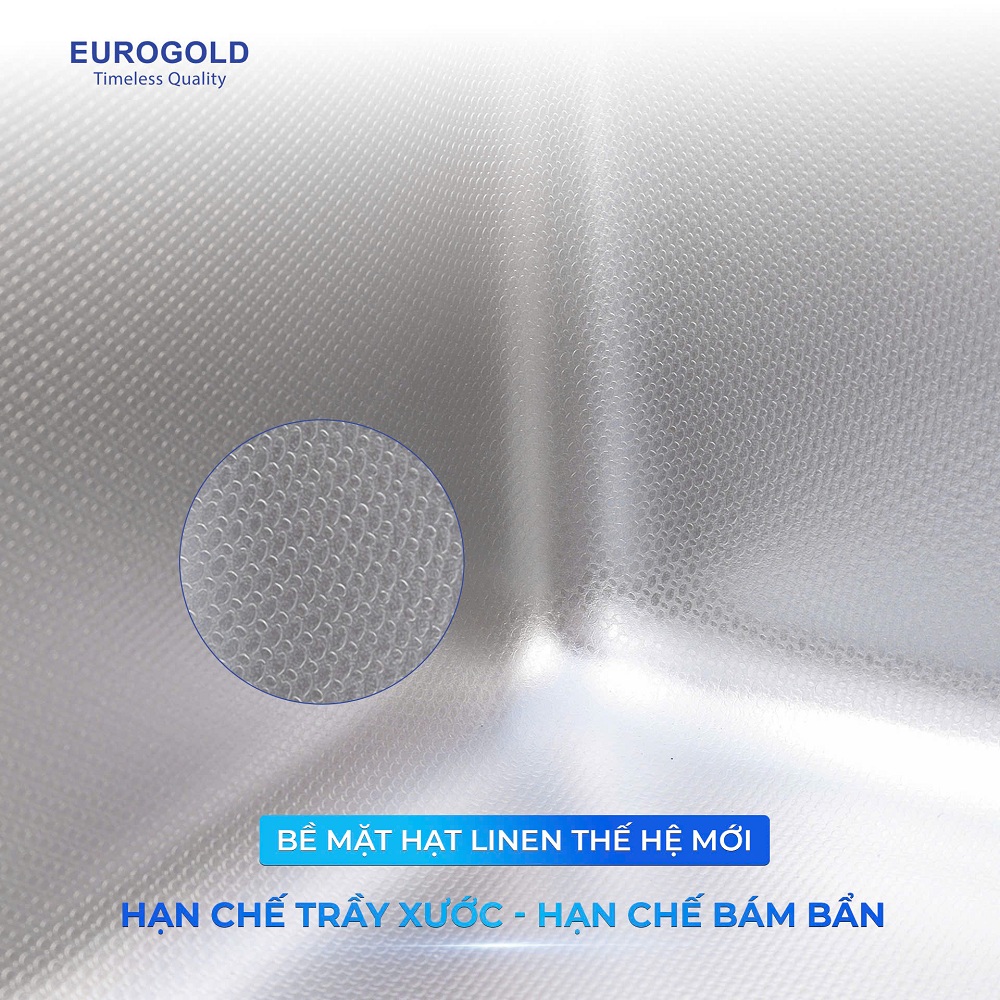 Chậu rửa bát EUROGOLD EUD17845JB