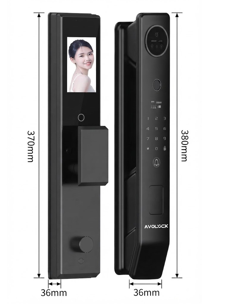 Khóa Điện Tử AVOLOCK AL-38 Black