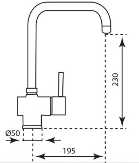 Vòi Rửa Bát Pona PNK1-2451