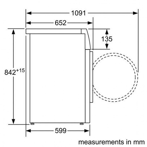 Máy Sấy BOSCH HMH.WTB86201SG | Serie 4