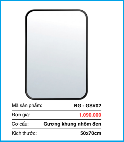 Gương B-GEM BG-GSV02