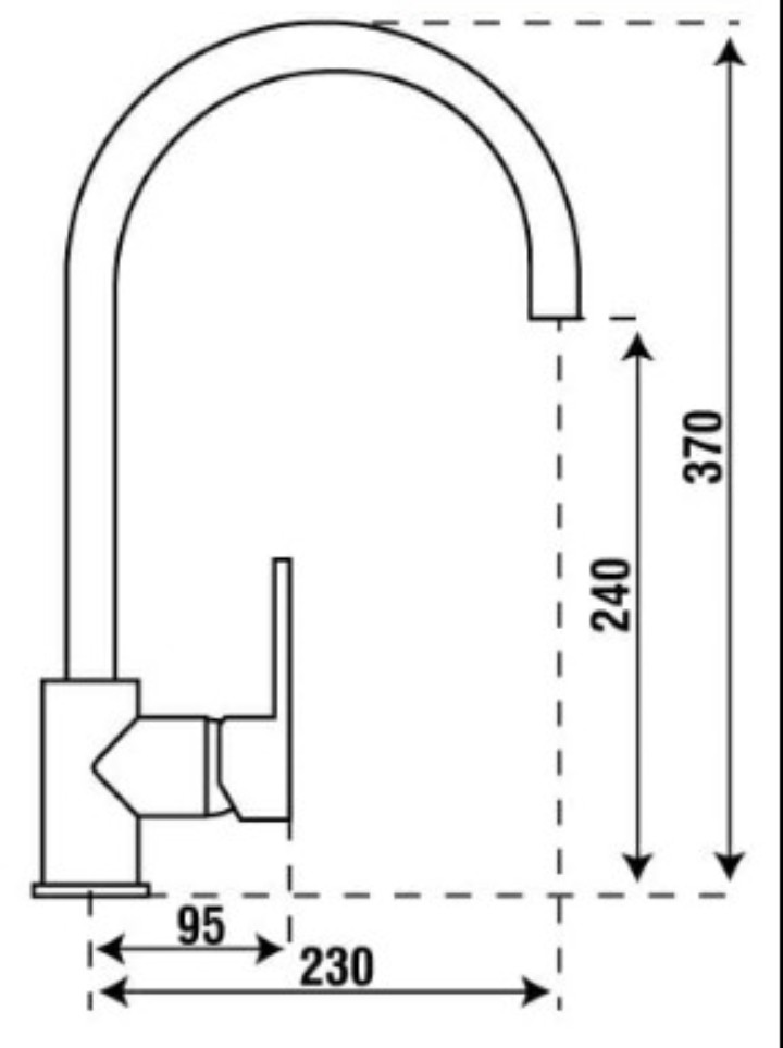 Vòi Rửa Bát Pona PNK1-2322