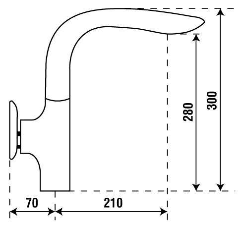 Vòi Rửa Bát Pona PNK-110C