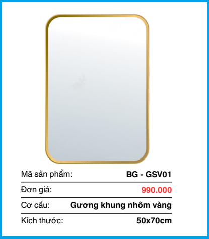Gương B-GEM BG-GSV01