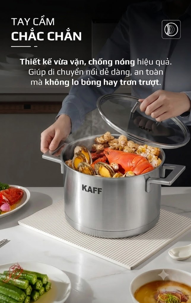 Bộ nồi KAFF DIMOND09304 LUXURY