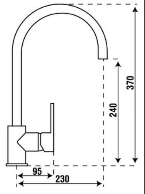 Vòi Rửa Bát Pona PNK2-2322