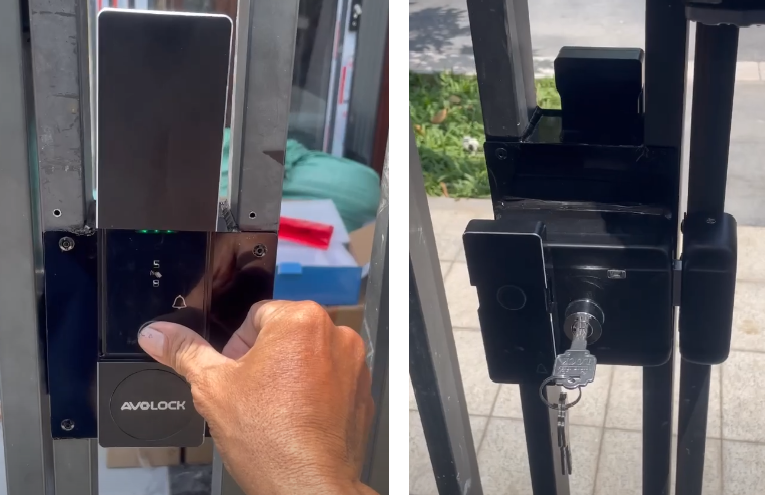 Khóa Điện Tử AVOLOCK AG-88 Black CNC + REMOTE BLUETOOTH