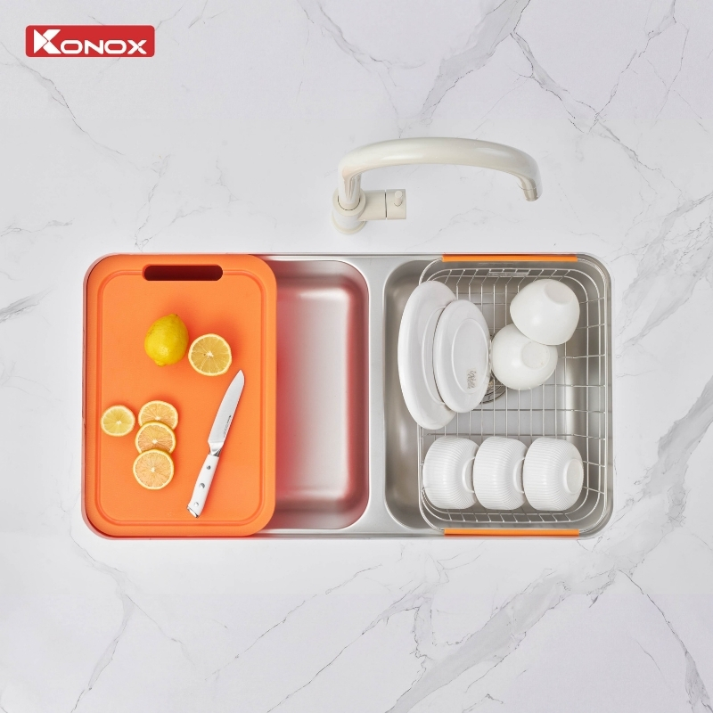 Chậu rửa bát KONOX R50 Tari 8246DU