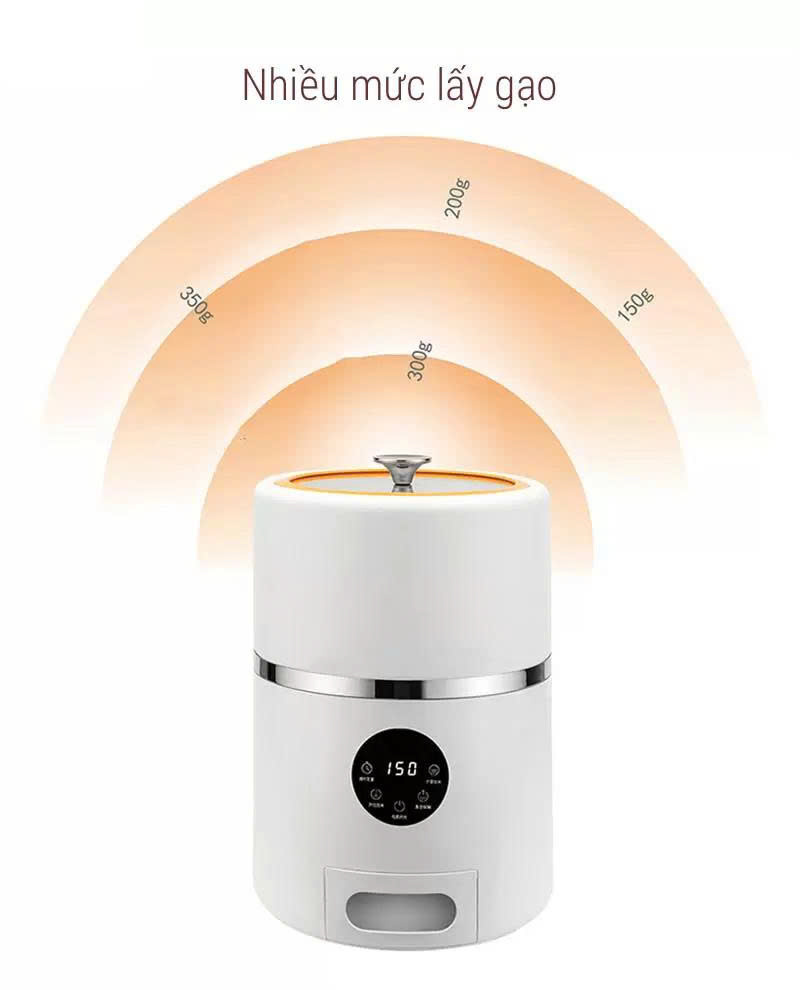 Thùng gạo chân không 5kg EUROGOLD S300T