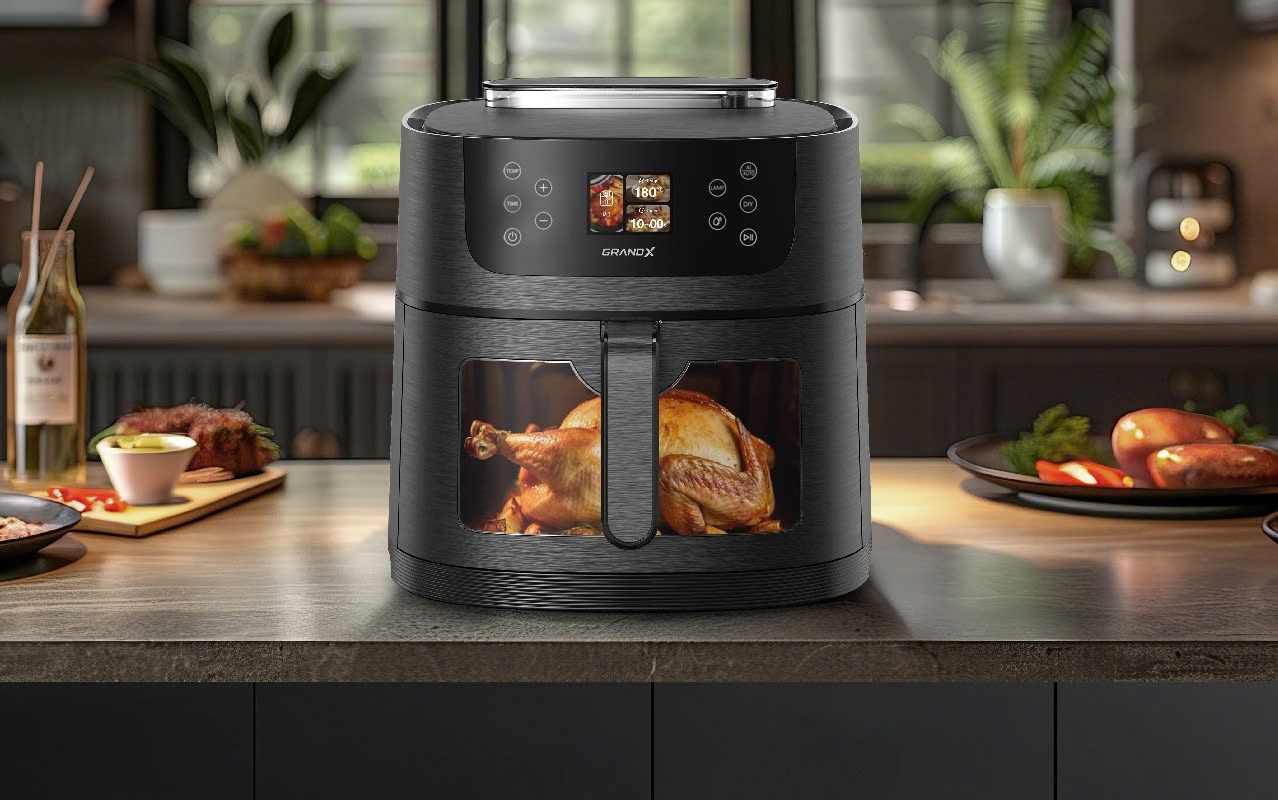Nồi Chiên Không Dầu GrandX GX-AR08Smart | GX-AR08Ai