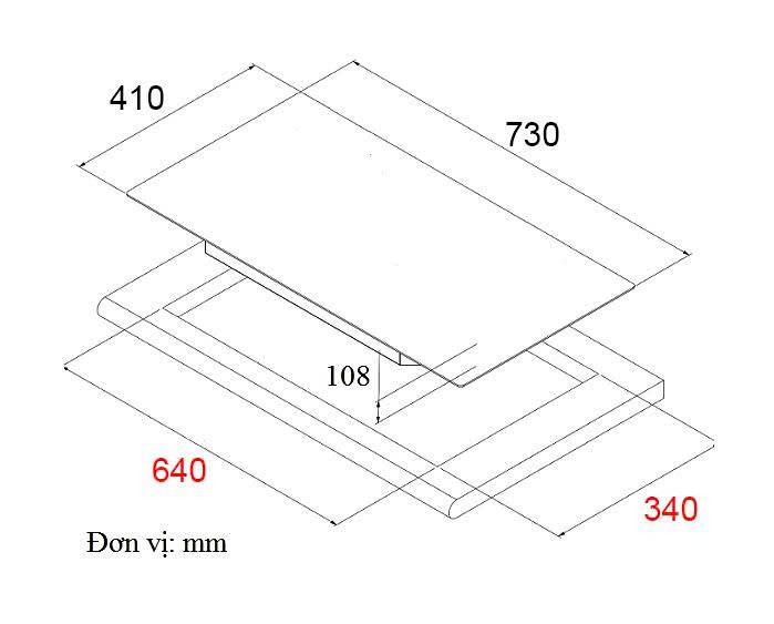 Bếp Gas Âm GRANDX GX-GS286