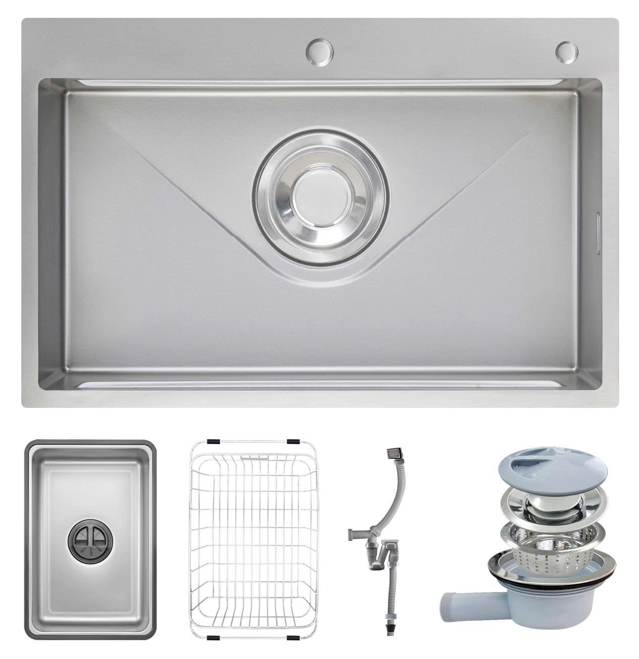 Chậu rửa GrandX GX7850J Hikari