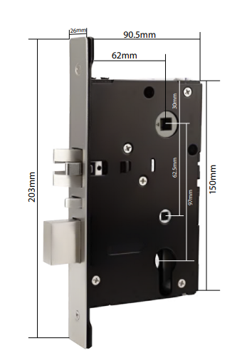 Khóa Điện Tử AVOLOCK AS-15 Luxury Black