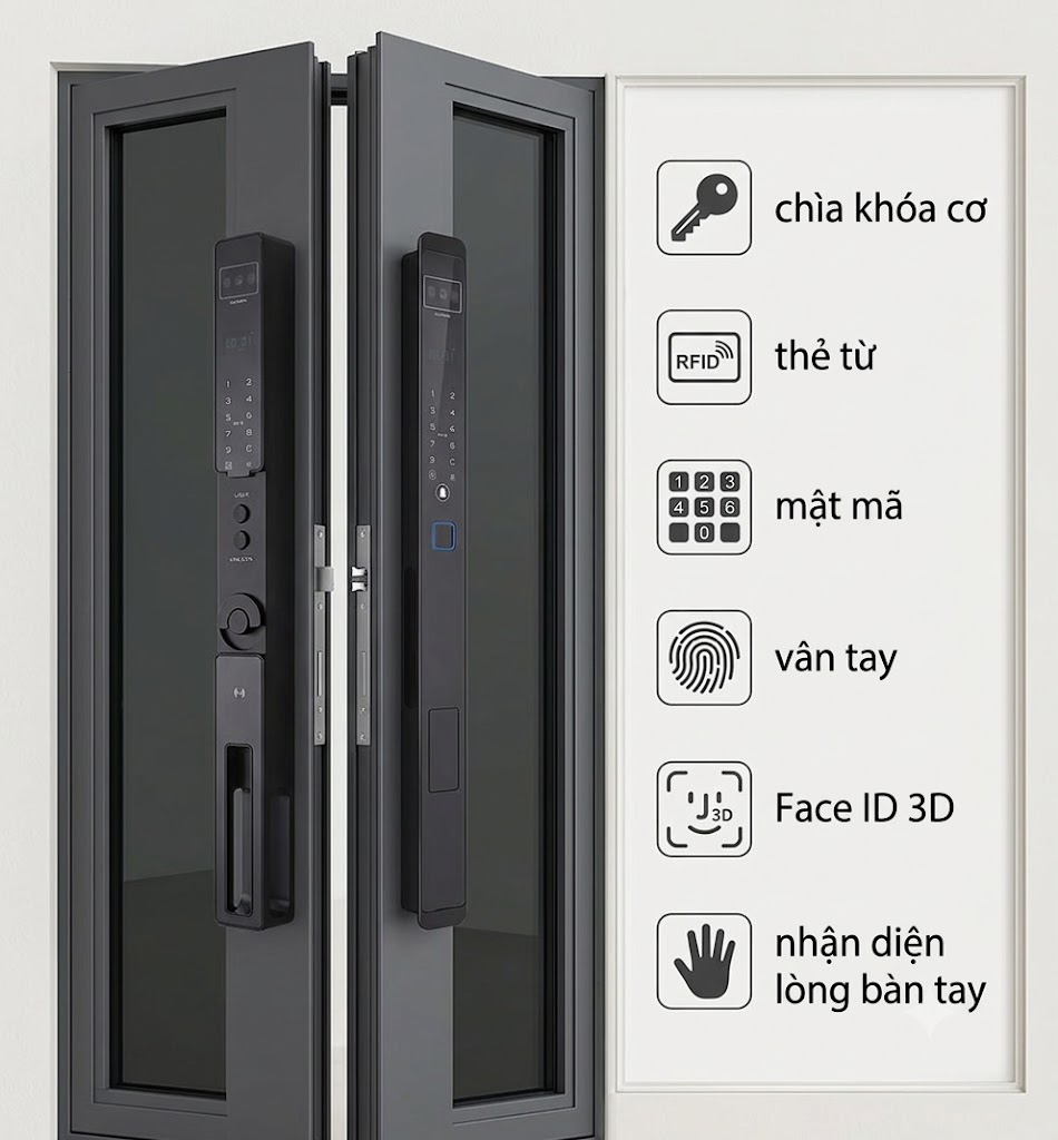 Khóa Điện Tử KASSLER KL-599VS APP Tuya