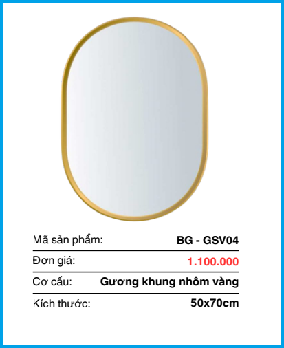 Gương B-GEM BG-GSV04