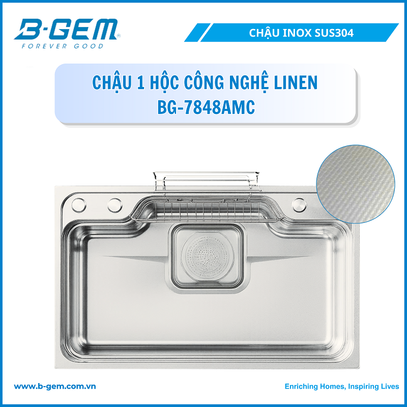 Chậu Rửa B-GEM BG-7848AMC