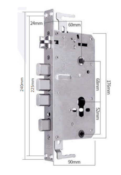 Khóa Điện Tử AVOLOCK AVO-8887 Bronze