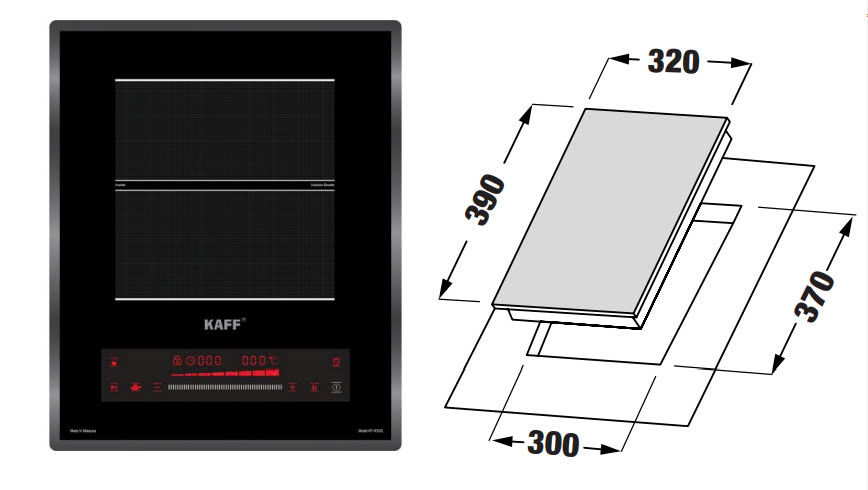 Bếp Từ Đơn KAFF KF-H33IS