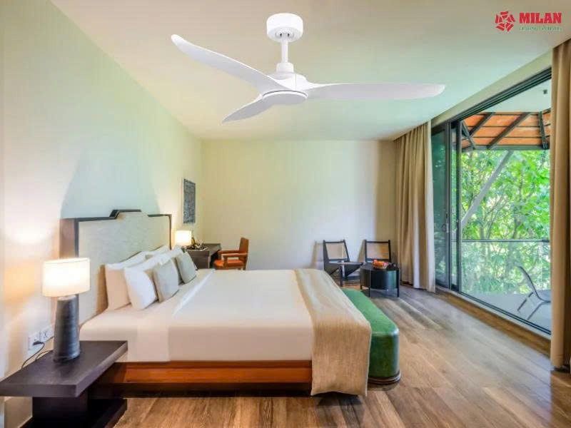 Quạt Trần FENGYE-MILAN FY533 Màu Trắng