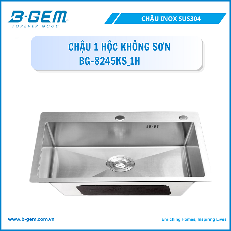 Chậu Rửa B-GEM BG-8245KS_ 1H