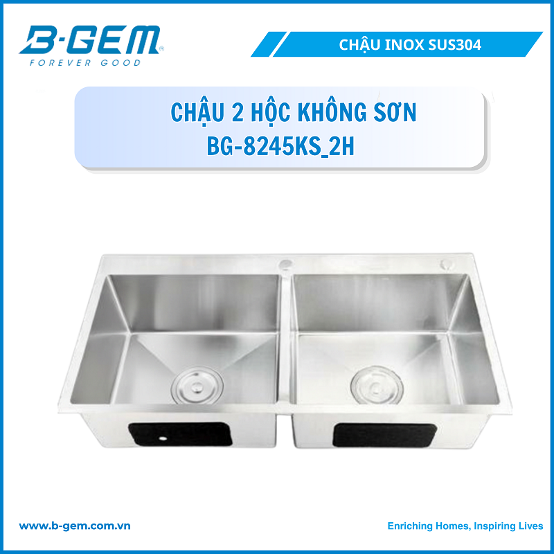 Chậu Rửa B-GEM BG-8245KS_ 2H