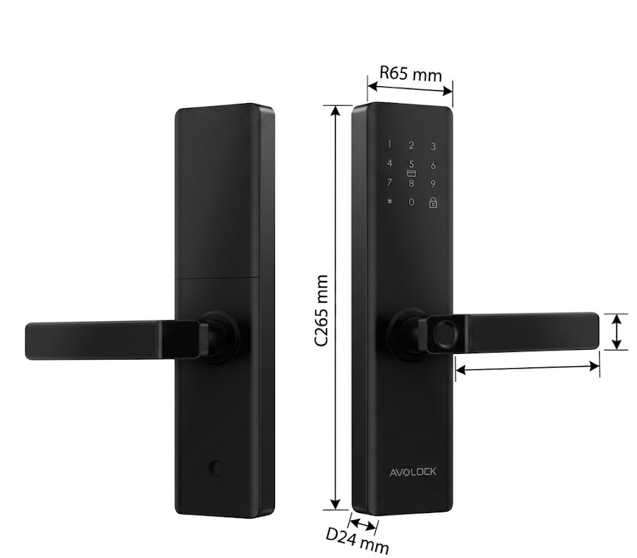 Khóa Điện Tử  AVOLOCK AV-60 Bronze