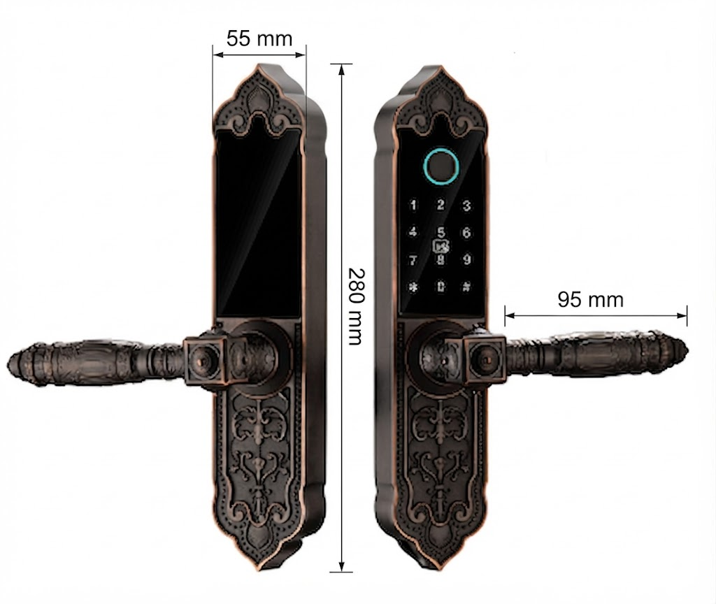 Khóa Điện Tử AVOLOCK AVO-8887 Bronze