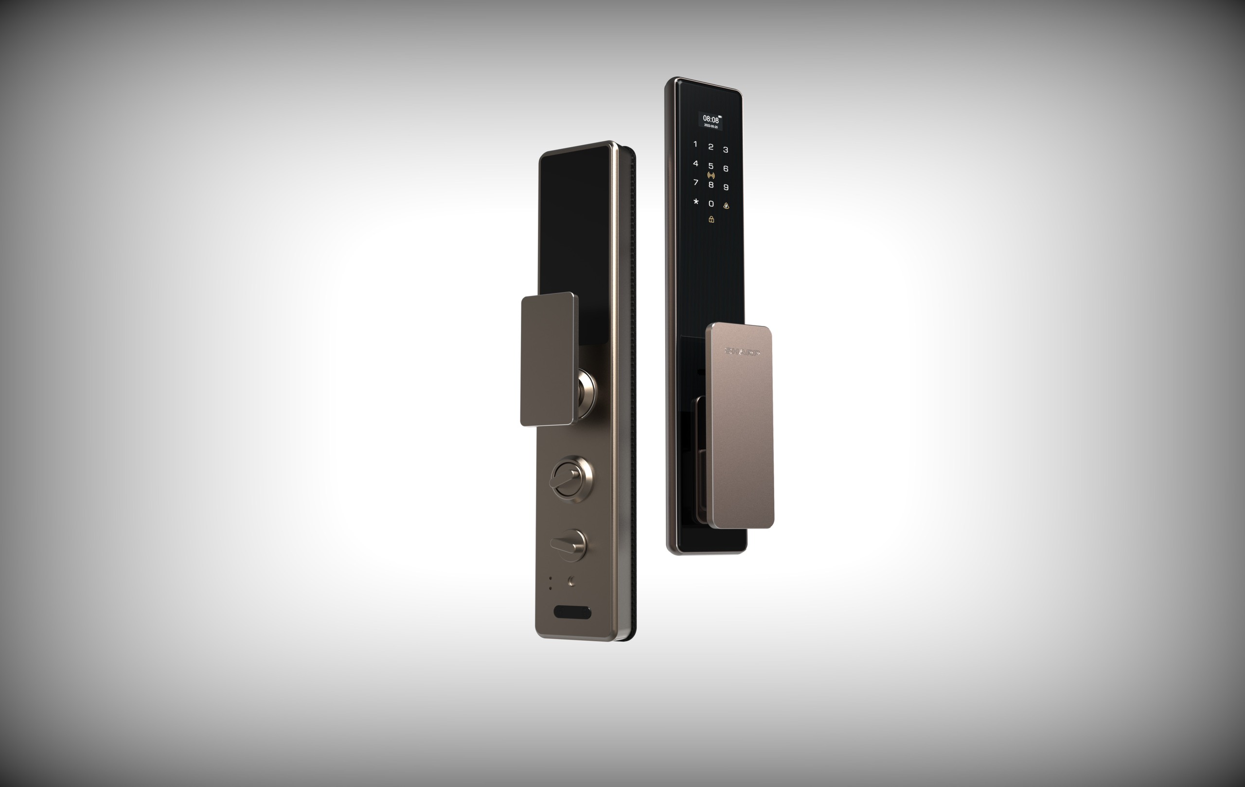 Dòng Khóa Sharp S6 : khóa vân tay hiện đại năm 2023? 1 khóa vân tay hiện đại