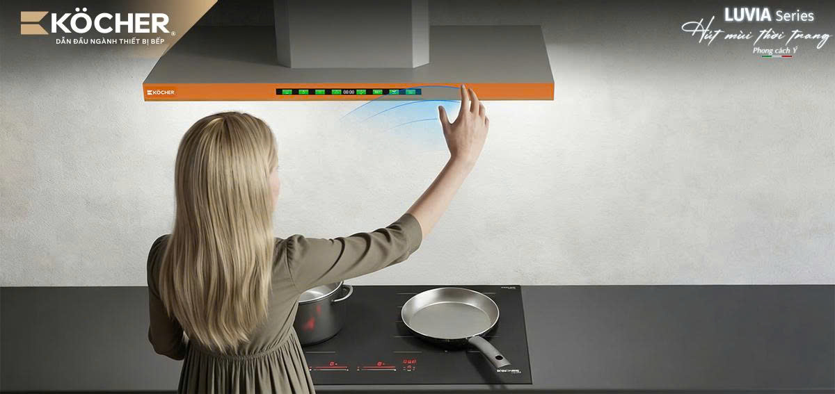 Máy hút mùi Kocher Luvia Premium Pro 70