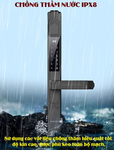 Khóa Điện Tử AVOLOCK AN-392 Black