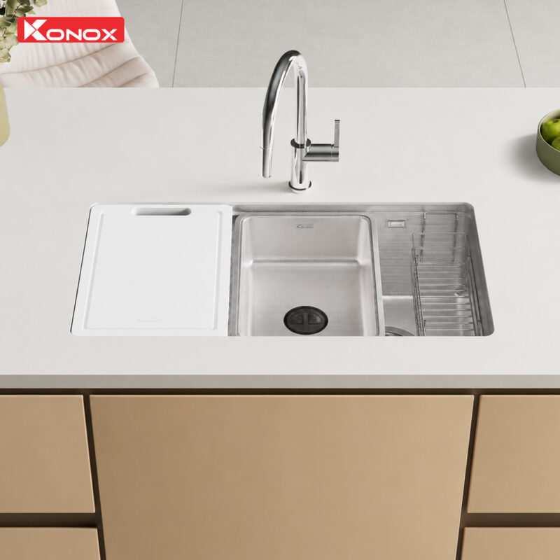 Chậu rửa bát KONOX Dekor JP8044SU-R
