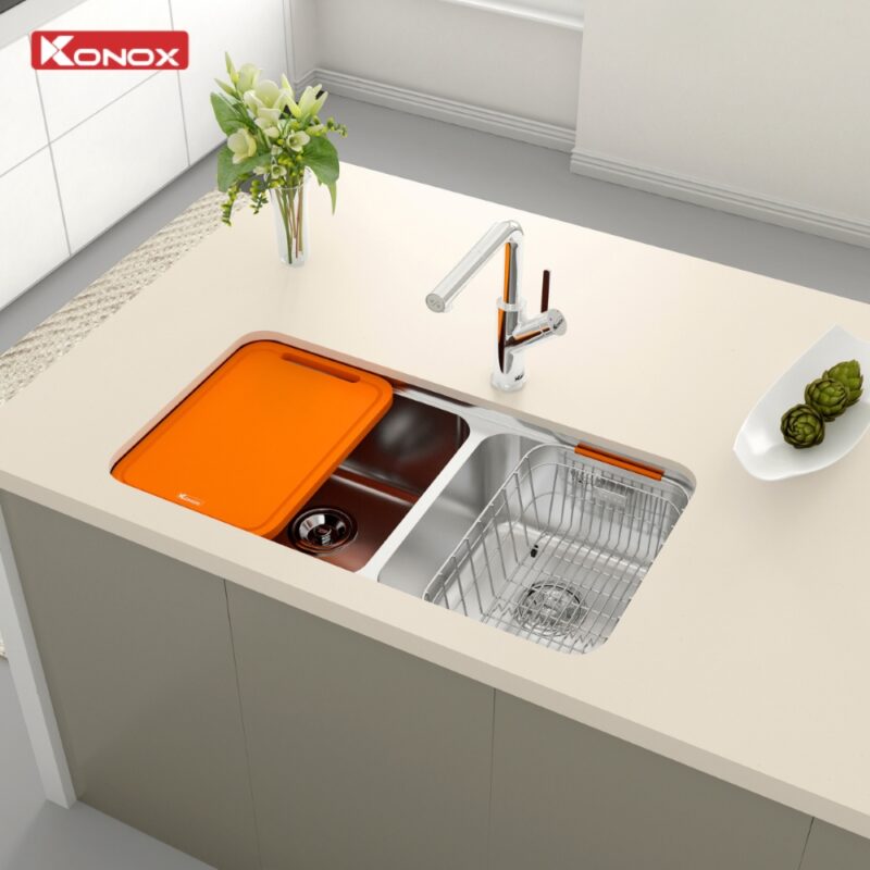 Chậu rửa bát KONOX R50 Tari 8246DU
