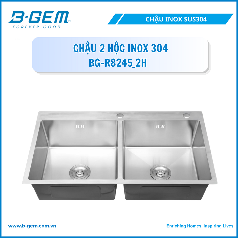 Chậu Rửa B-GEM BG-R8245_ 2H