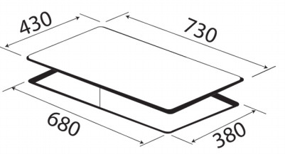 Bếp gas âm KAFF KF-670