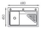 Chậu rửa bát B-GEM BG-6845AHQ