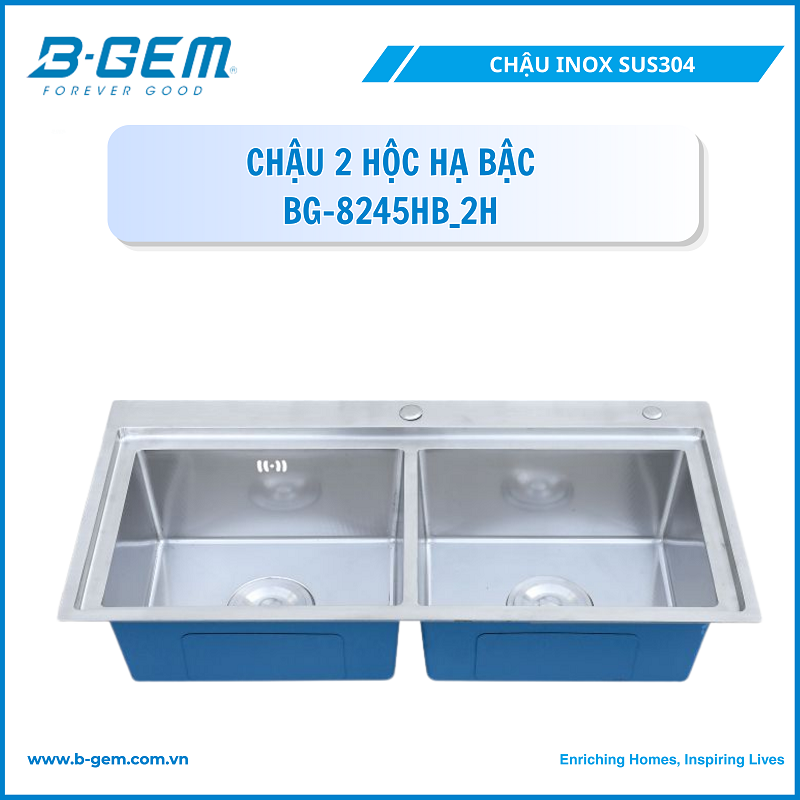 Chậu Rửa B-GEM BG-8245HB_2H