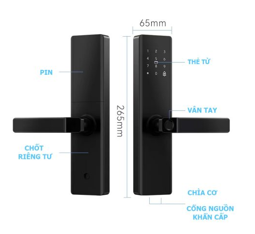 Khóa Điện Tử  AVOLOCK AV-60 Bronze