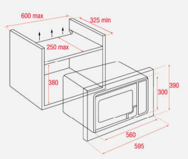 Lò Vi Sóng Teka ML 8200 BIS BK