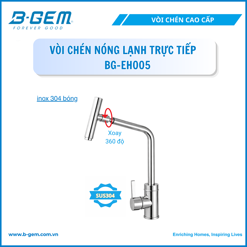 Vòi Rửa B-GEM BG-EH005