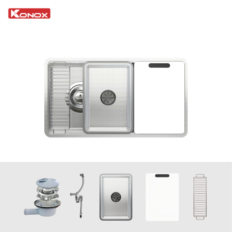 Chậu rửa bát KONOX Dekor JP8044SU-L
