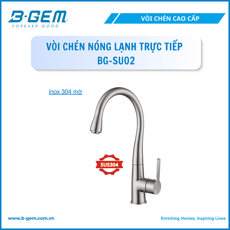 Vòi Rửa B-GEM BG-SU02