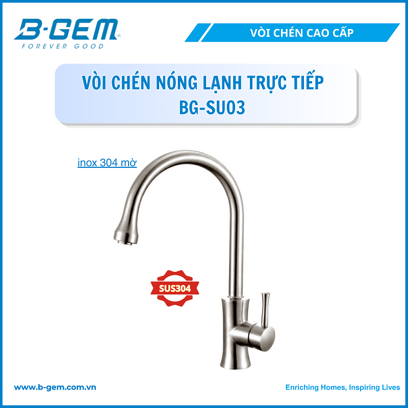 Vòi Rửa B-GEM BG-SU03